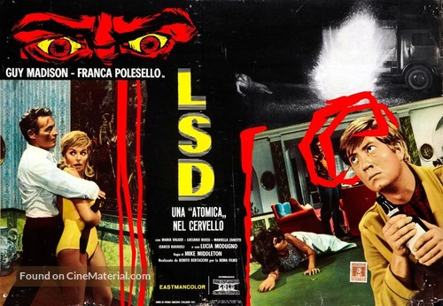 LSD - La droga del secolo - Italian Movie Poster