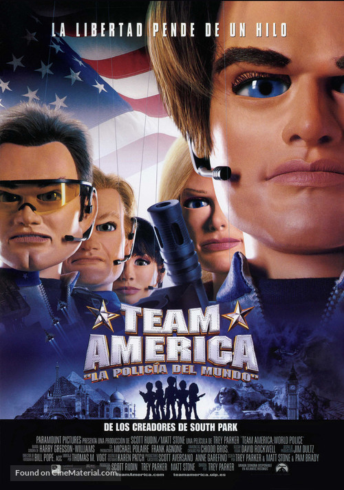Team America: World Police - Spanish Movie Poster