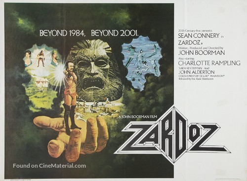 Zardoz - British Movie Poster