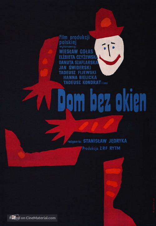 Dom bez okien - Polish Movie Poster