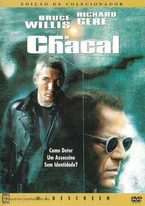 The Jackal - Brazilian DVD movie cover