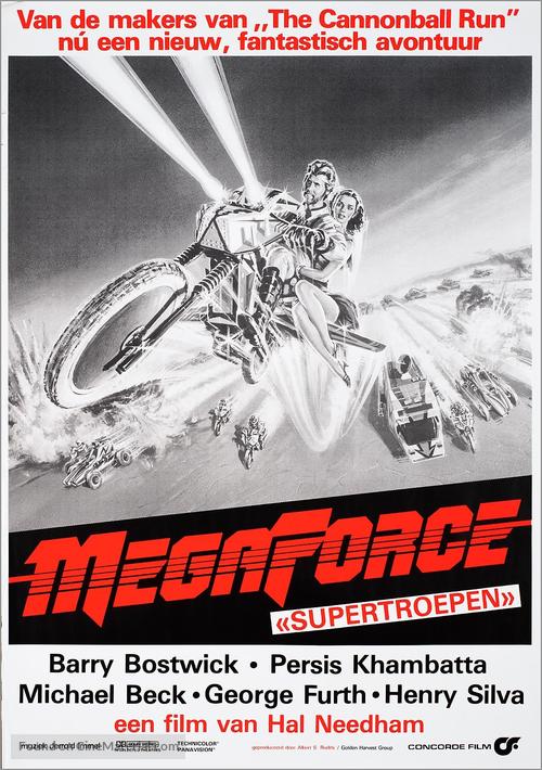 Megaforce - Dutch Movie Poster