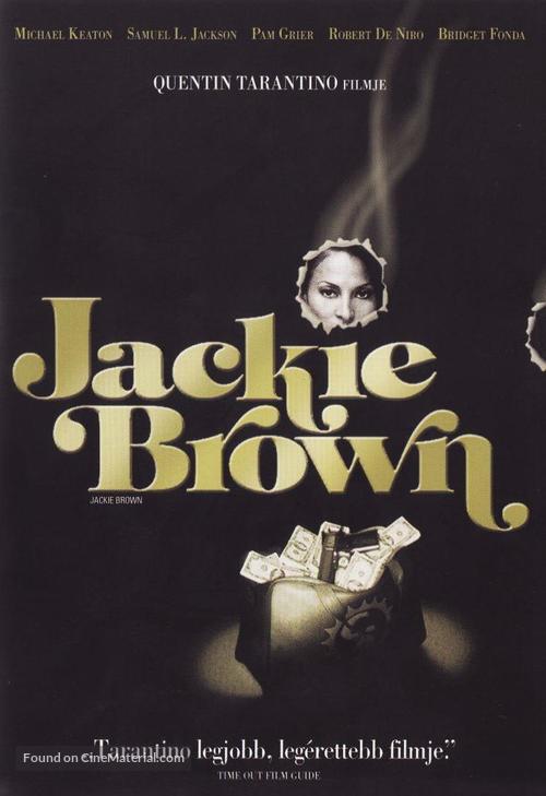 Jackie Brown - Hungarian DVD movie cover