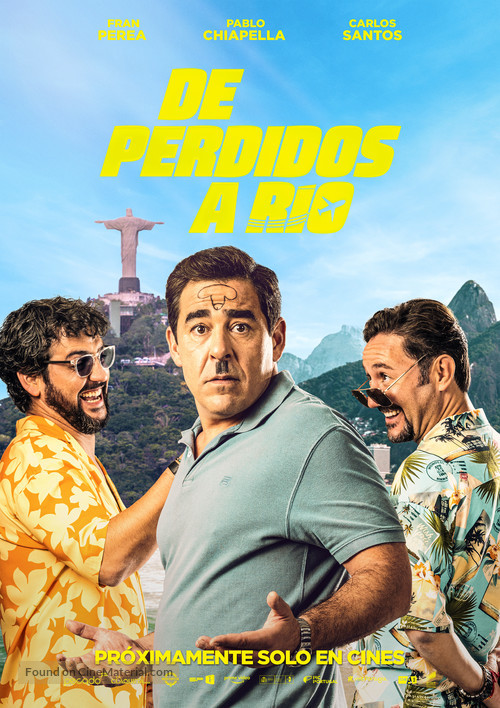 De perdidos a R&iacute;o - Spanish Movie Poster