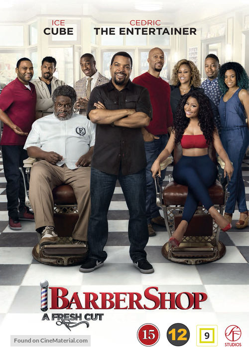 Barbershop: The Next Cut - Danish Movie Cover