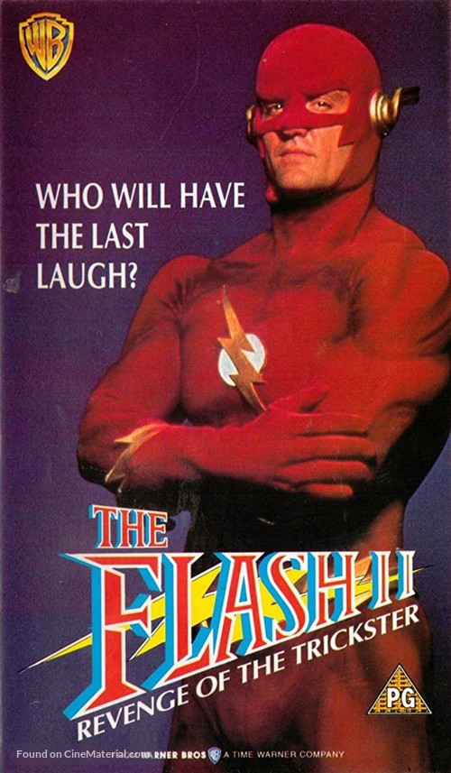 The Flash II: Revenge of the Trickster - Australian VHS movie cover