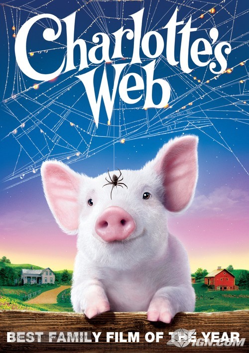 Charlotte&#039;s Web - DVD movie cover