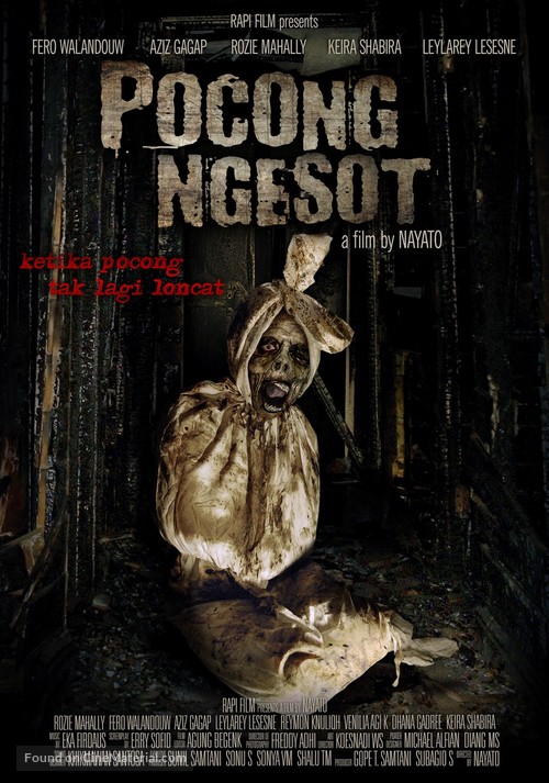 Pocong ngesot - Indonesian Movie Poster