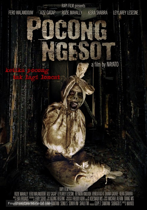 Pocong ngesot - Indonesian Movie Poster