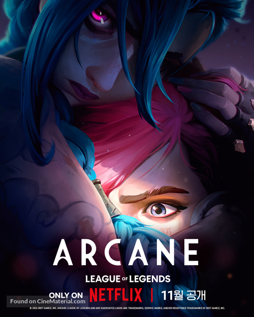 &quot;Arcane: League of Legends&quot; - South Korean Movie Poster