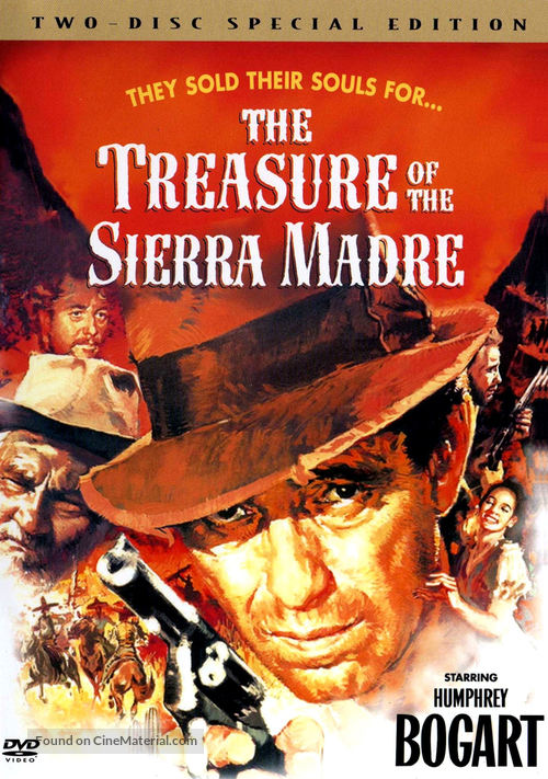 The Treasure of the Sierra Madre - DVD movie cover