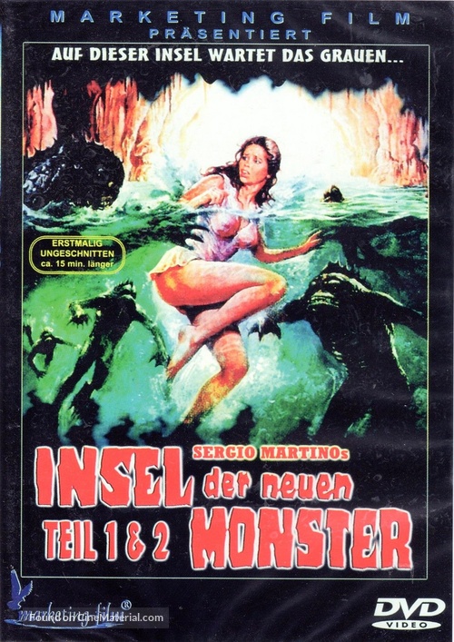 The Fishmen and Their Queen - German DVD movie cover