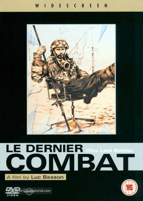 Le dernier combat - British DVD movie cover