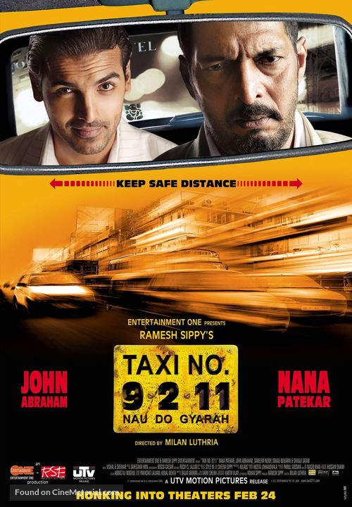 Taxi Number 9211 - Indian Movie Poster