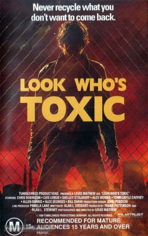 Look Who&#039;s Toxic - Australian VHS movie cover