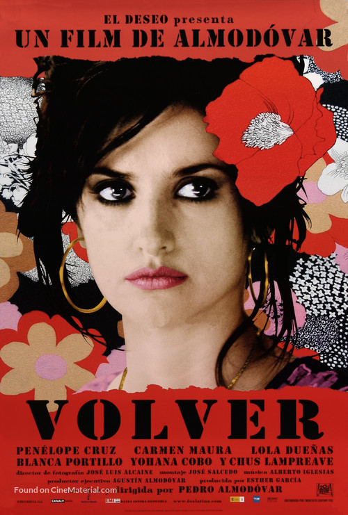 Volver - Argentinian Movie Poster