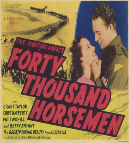 40,000 Horsemen - Australian Movie Poster