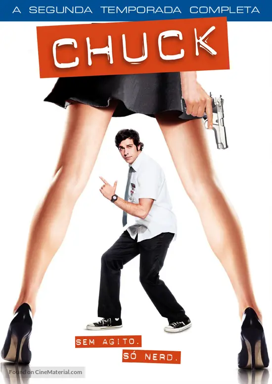 &quot;Chuck&quot; - Brazilian DVD movie cover