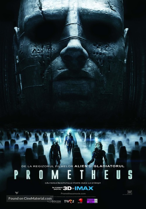 Prometheus - Romanian Movie Poster