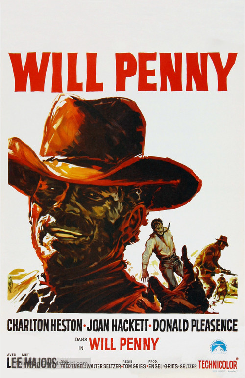 Will Penny - Belgian Movie Poster
