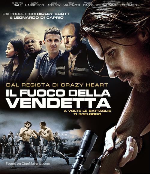 Out of the Furnace - Italian Blu-Ray movie cover