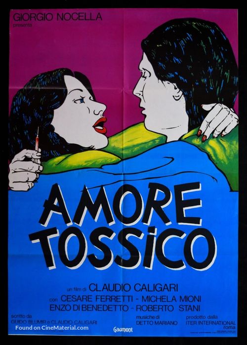 Amore tossico - Italian Movie Poster