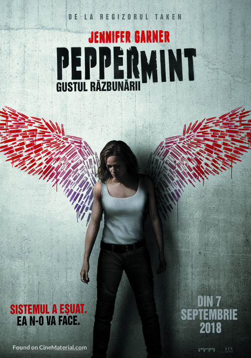 Peppermint - Romanian Movie Poster