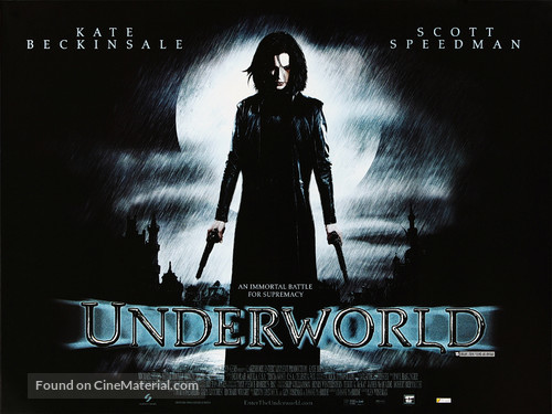 Underworld - British Movie Poster