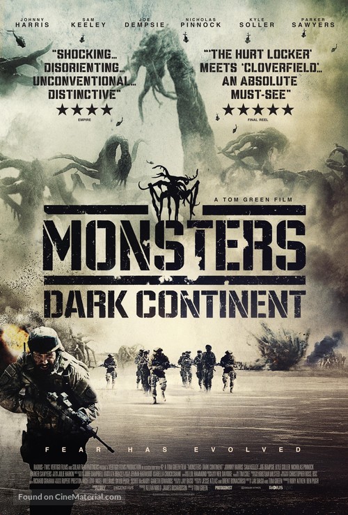 Monsters: Dark Continent - Movie Poster