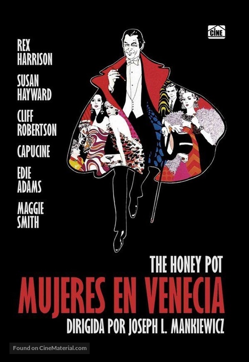 The Honey Pot - Spanish DVD movie cover