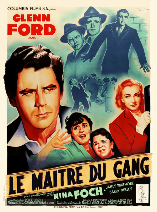 The Undercover Man - French Movie Poster