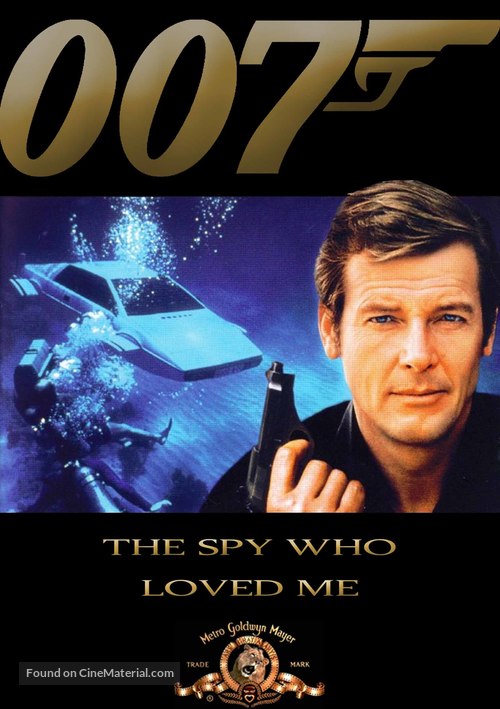 The Spy Who Loved Me - DVD movie cover