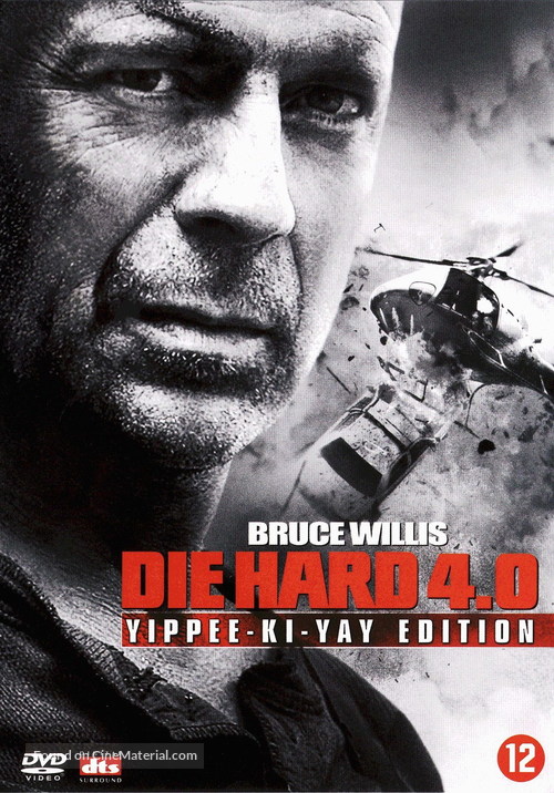 Live Free or Die Hard - Dutch DVD movie cover