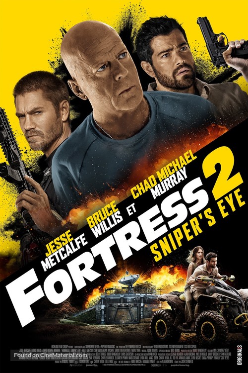 Fortress: Sniper&#039;s Eye - French Movie Poster