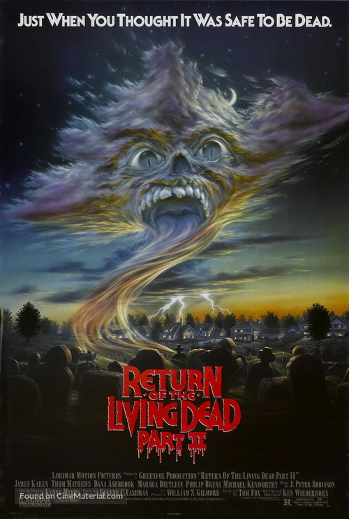 Return of the Living Dead Part II - Movie Poster