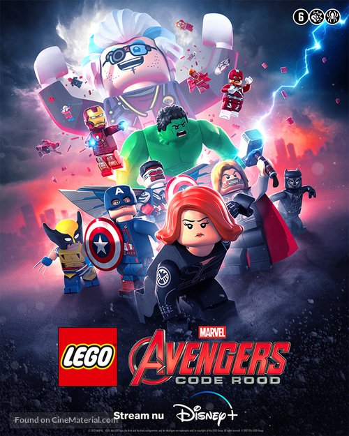 LEGO Marvel Avengers: Code Red - Dutch Movie Poster