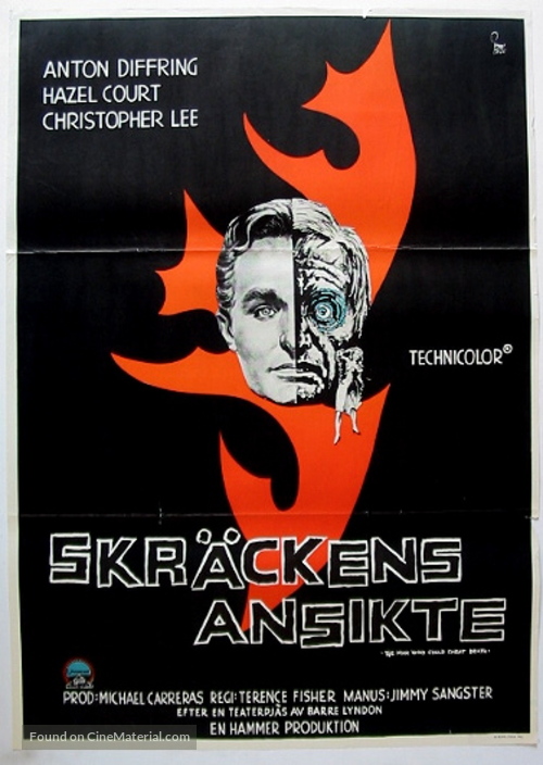The Man Who Could Cheat Death - Swedish Movie Poster
