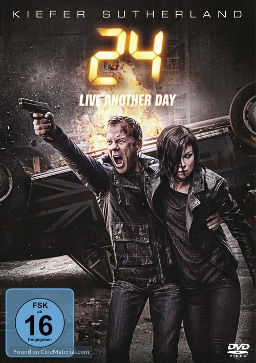 &quot;24: Live Another Day&quot; - German DVD movie cover