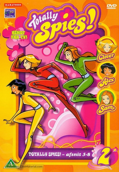 &quot;Totally Spies!&quot; - Danish DVD movie cover