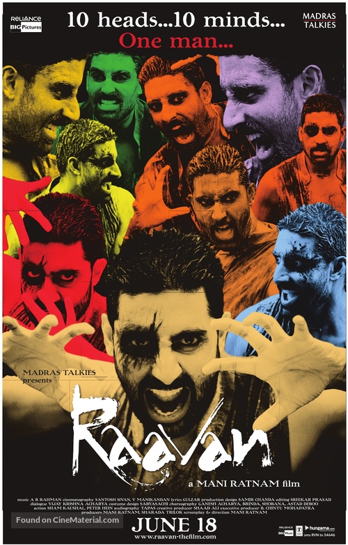 Raavanan - Indian Movie Cover