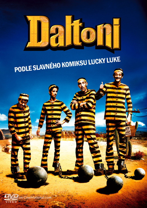 Les Dalton - Czech DVD movie cover