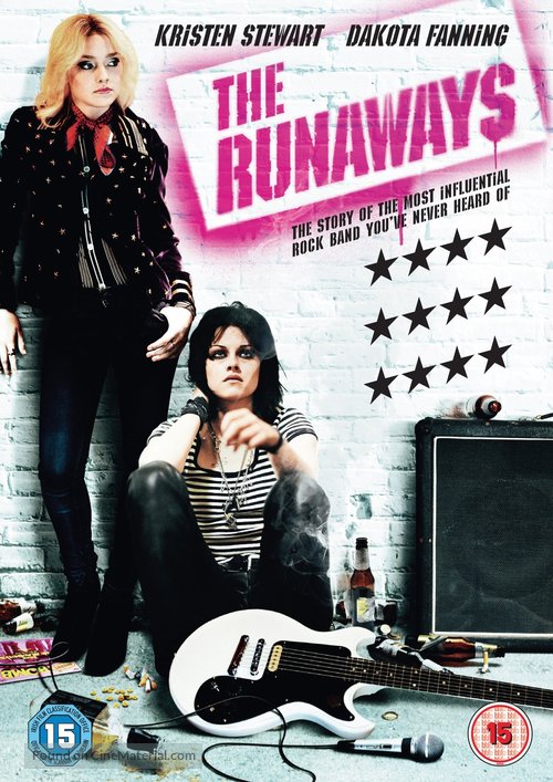 The Runaways - British Movie Cover