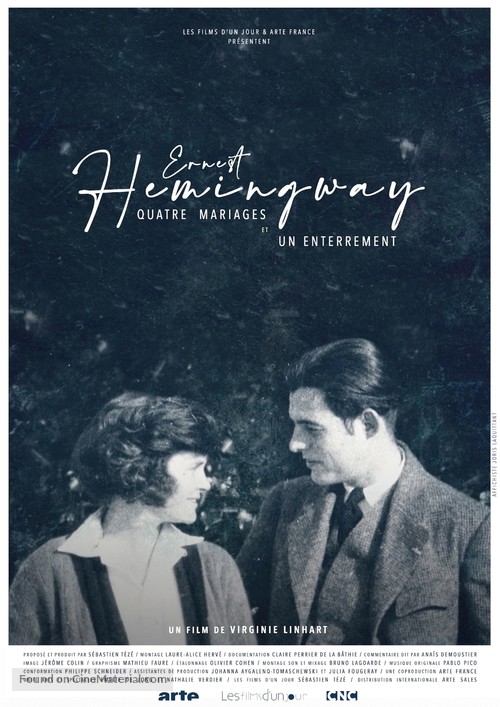 Ernest Hemingway, quatre mariages et un enterrement - French Movie Poster