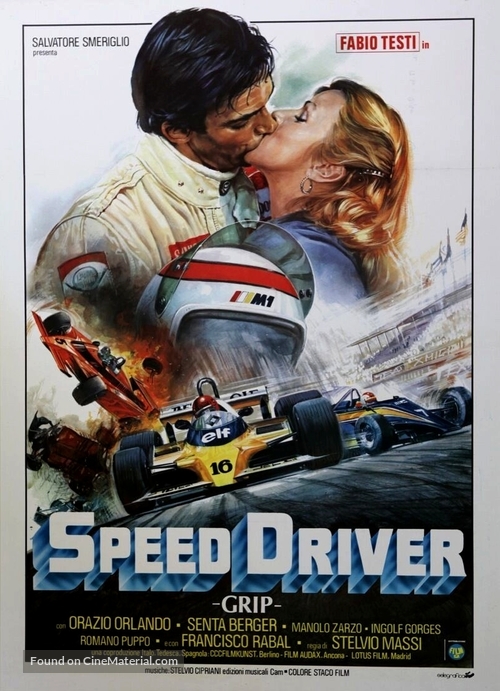 Speed Driver - Italian Movie Poster