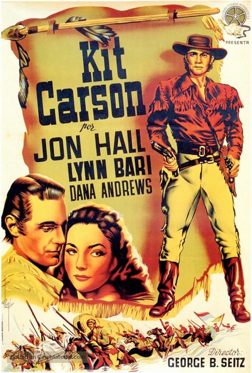 Kit Carson - Spanish Movie Poster