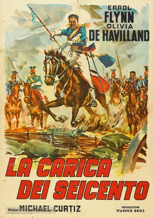 The Charge of the Light Brigade - Italian Movie Poster