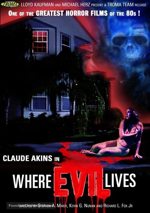 Where Evil Lives - DVD movie cover