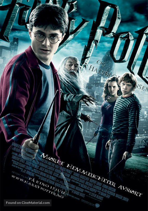 Harry Potter and the Half-Blood Prince - Norwegian Movie Poster