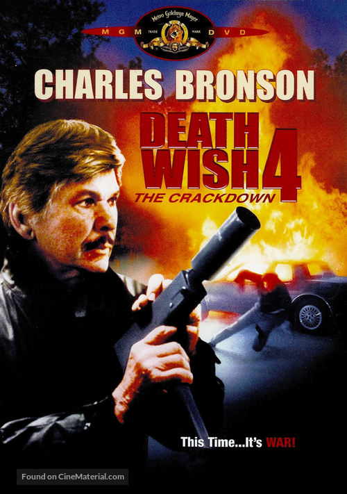 Death Wish 4: The Crackdown - DVD movie cover