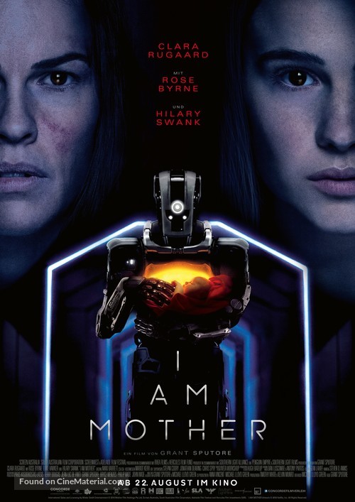 I Am Mother - German Movie Poster